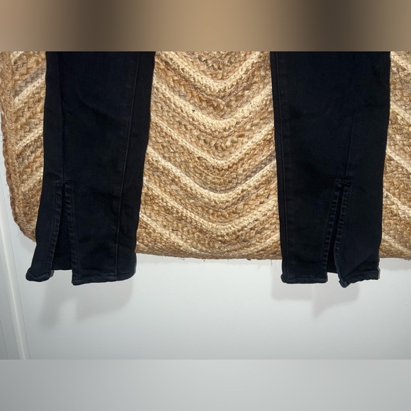 Pistola Women's Teagan High Waist Slit
Cuff Slim Leg Black Jeans,Size 28 - Picture 2 of 10